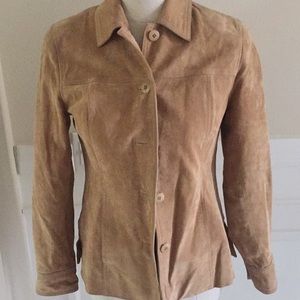 Suede Shirt Jacket